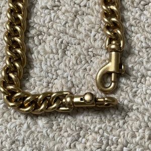 Coach chain  handbag strap new